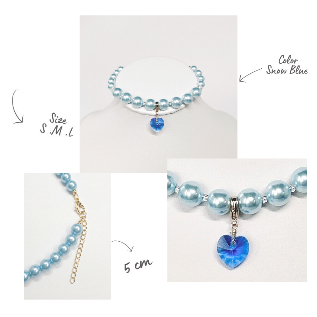 【リンクコーデ・ジュエリー Blue☓Blue】 Lumière (ルミエール)— 絆を結ぶ ブルー☓ブルーパール